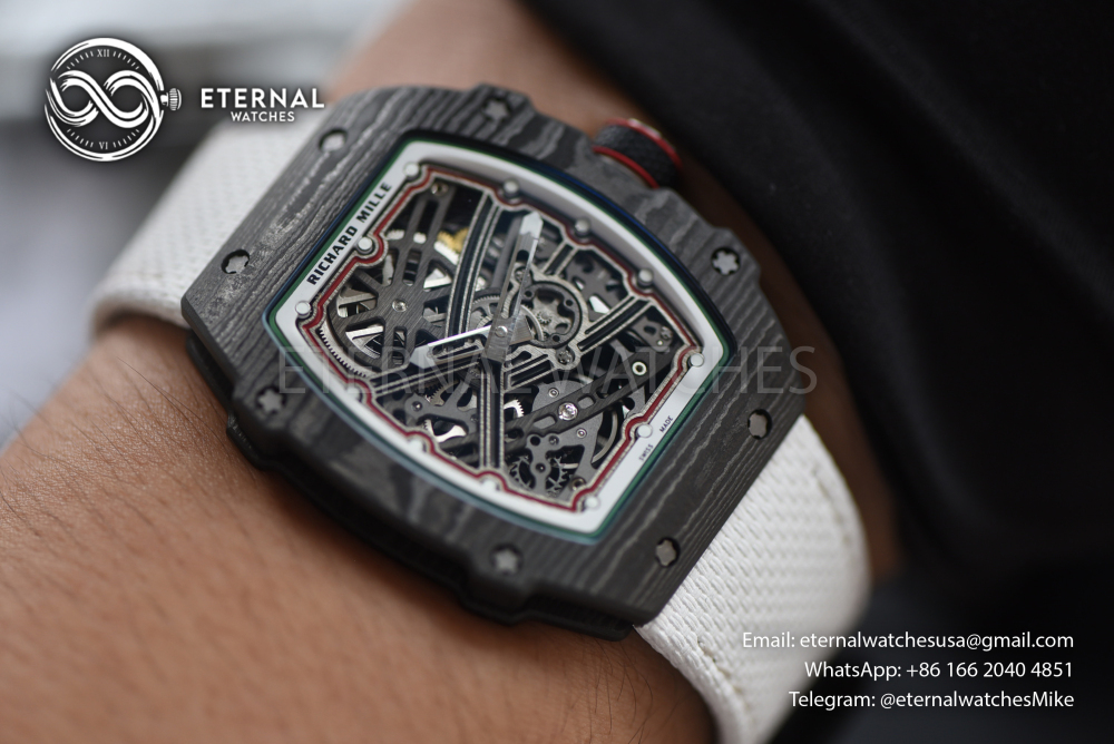 RICHARD MILLE - ETERNAL WATCHES ULTRA MOD RM67-02 Black TPT Extra Flat