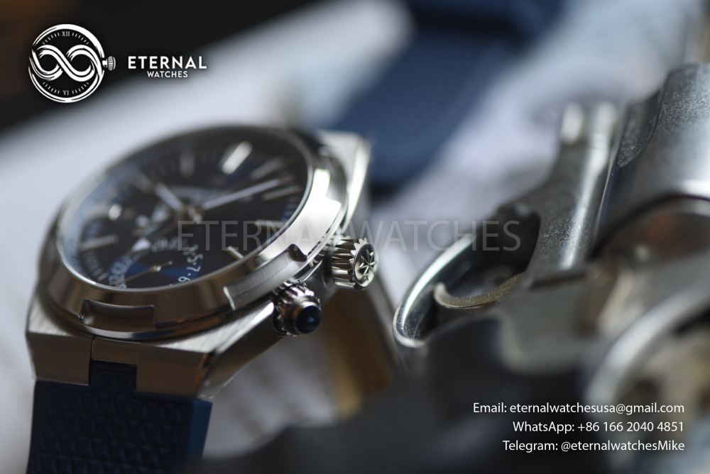 VACHERON CONSTANTIN - SUPER CLONE Overseas Dual Time 41mm SS/RU Blue Dial 7920V/210A-B334