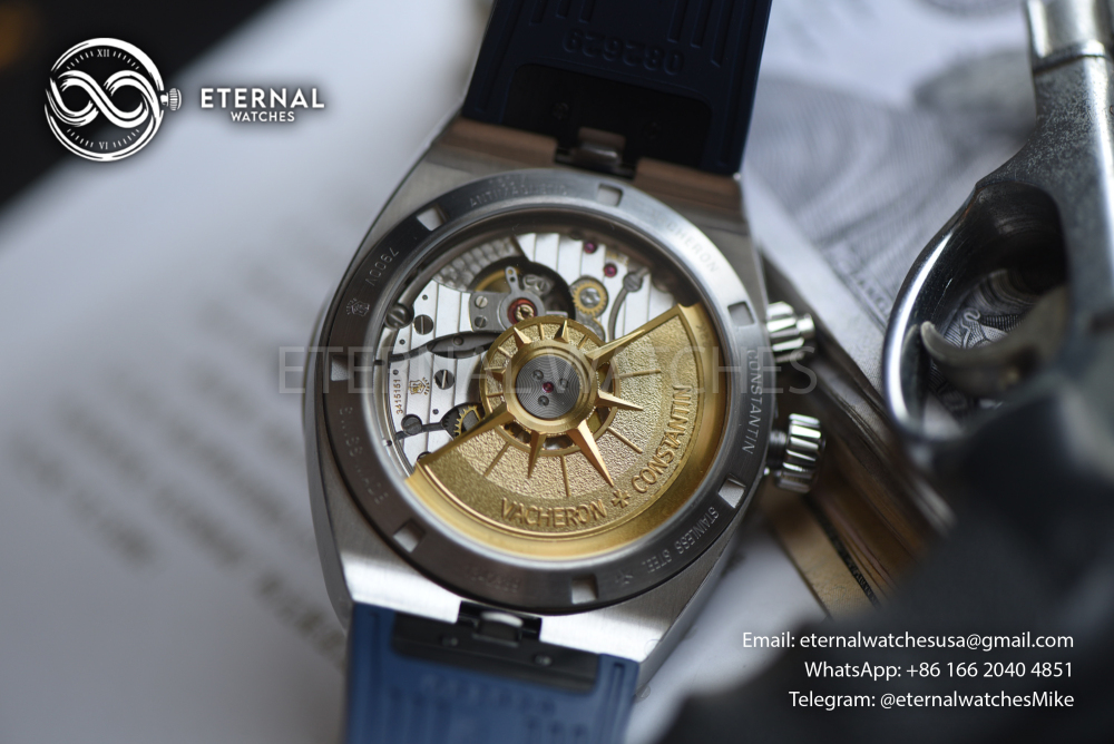 VACHERON CONSTANTIN - SUPER CLONE Overseas Dual Time 41mm SS/RU Blue Dial 7920V/210A-B334