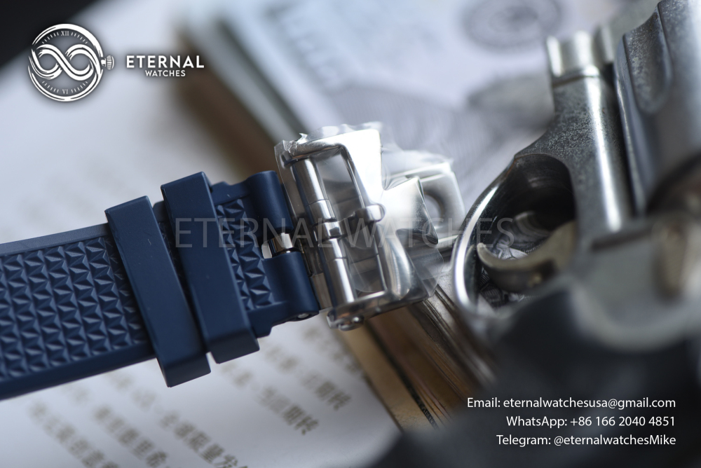 VACHERON CONSTANTIN - SUPER CLONE Overseas Dual Time 41mm SS/RU Blue Dial 7920V/210A-B334
