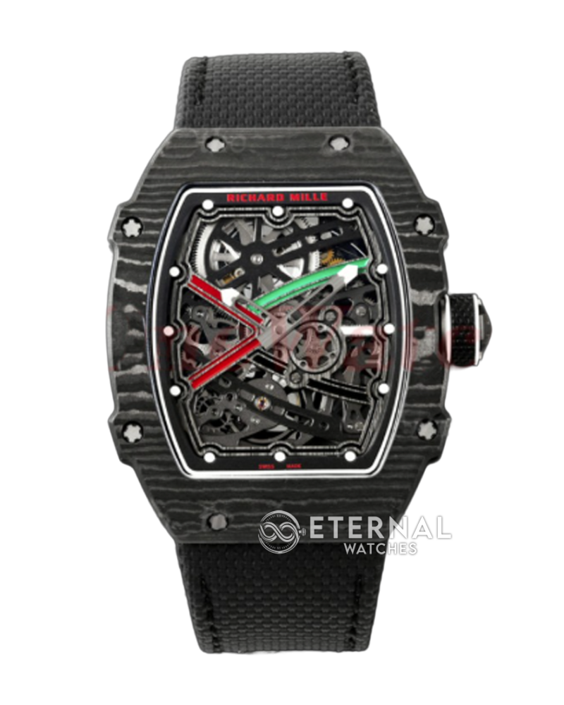 RICHARD MILLE - SUPER CLONE RM67-02 Italy Black NTPT Extra Flat RICH CRMA7