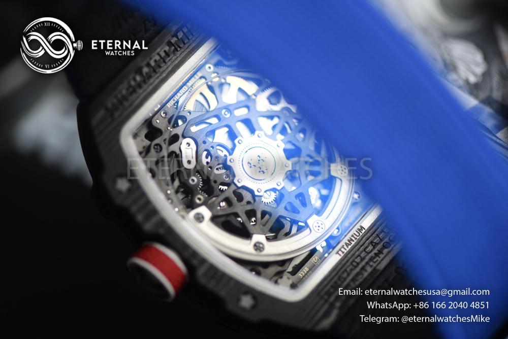 RICHARD MILLE - ETERNAL WATCHES ULTRA MOD RM67-02 France Black TPT Extra Flat