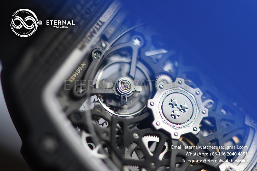 RICHARD MILLE - ETERNAL WATCHES ULTRA MOD RM67-02 France Black TPT Extra Flat