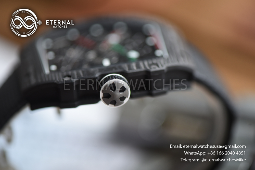 RICHARD MILLE - SUPER CLONE RM67-02 Italy Black NTPT Extra Flat RICH CRMA7