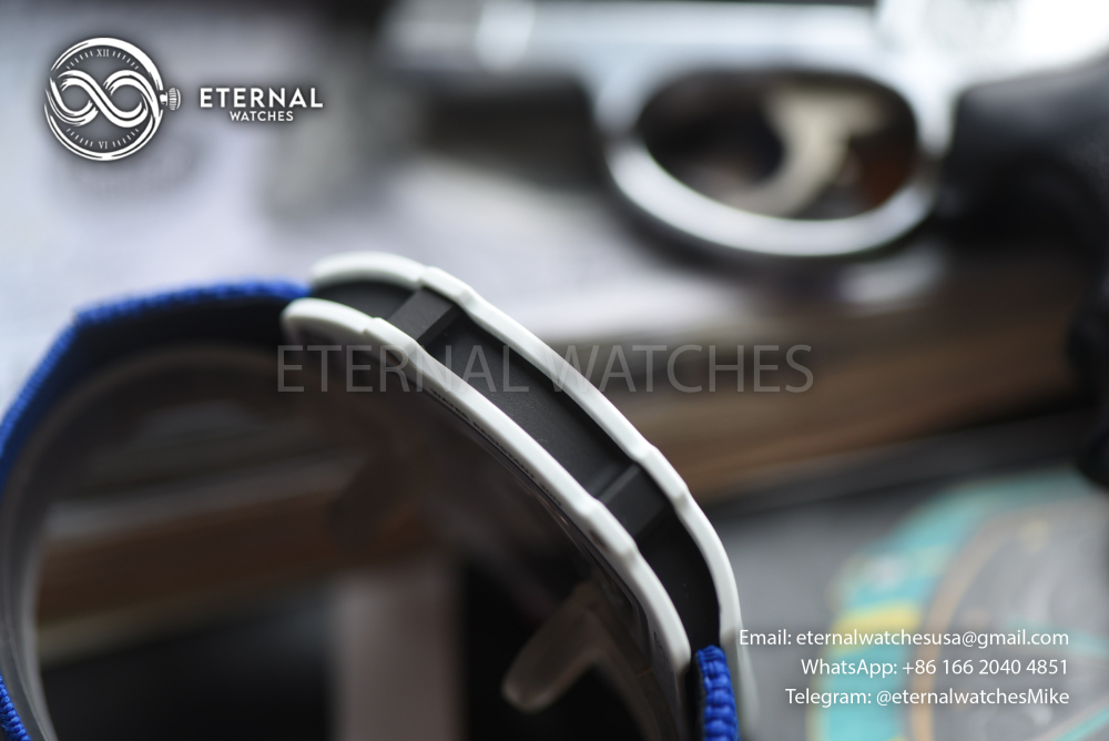 RICHARD MILLE - SUPER CLONE RM67-02 White NTPT Extra Flat RICH PRO CRMA7 (Movement Upgrade)