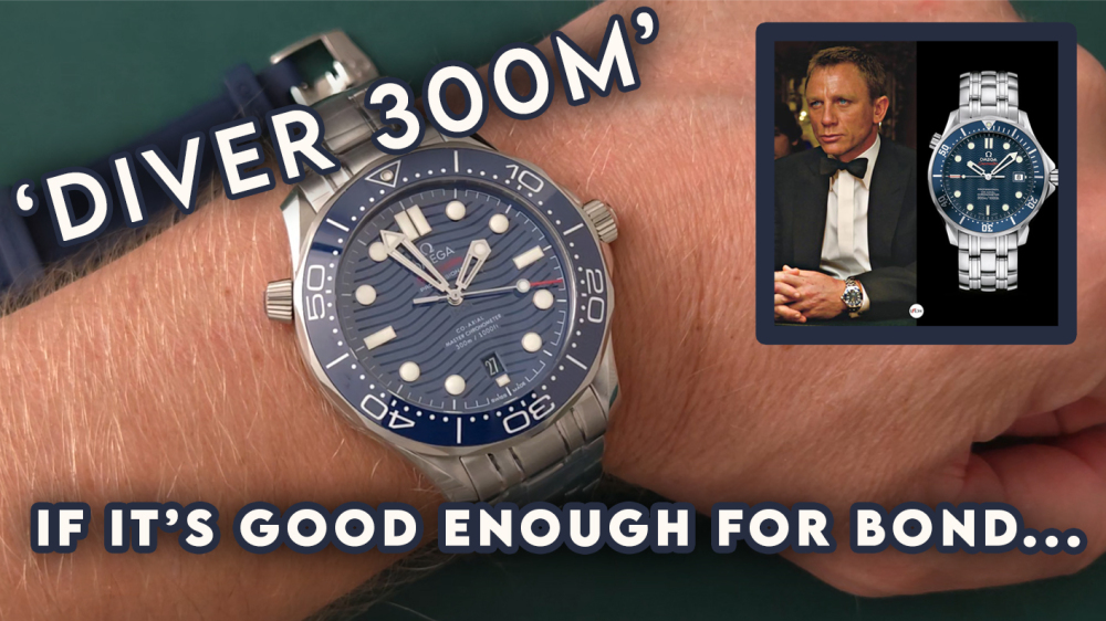 OMEGA - SUPER CLONE Seamaster Diver 300m SS/SS Blue V3 VSF VS8800