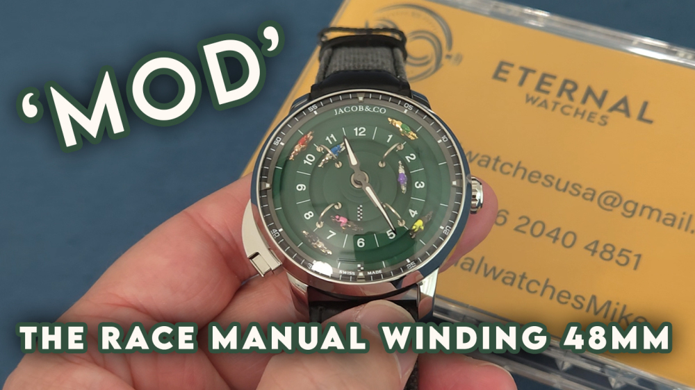 JACOB & CO - The Race 48mm SS/DEN Manual Winding Complication