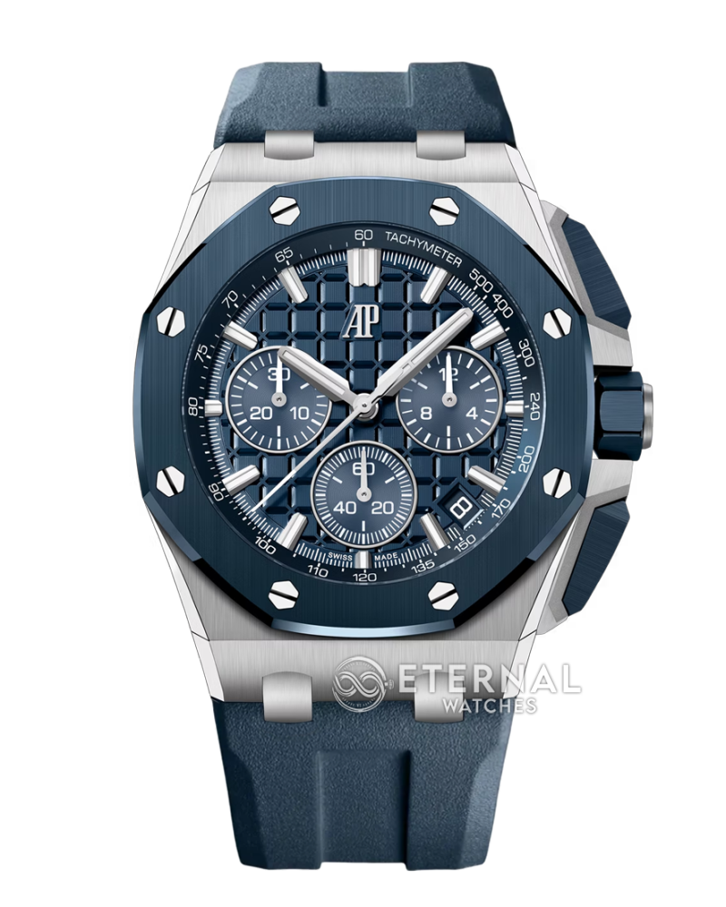 AUDEMARS PIGUET - SUPER CLONE Royal Oak Offshore 26420 43mm SS/RU Blue/Blue DDF DD4401