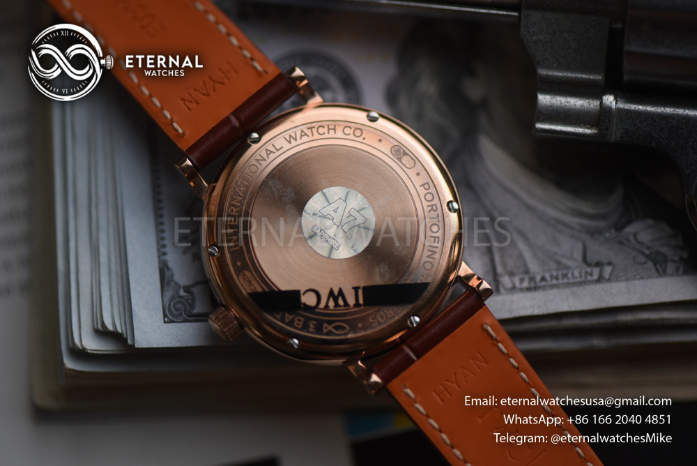 IWC - Portofino Automatic 37mm Diams RG/LE White A7F A2892