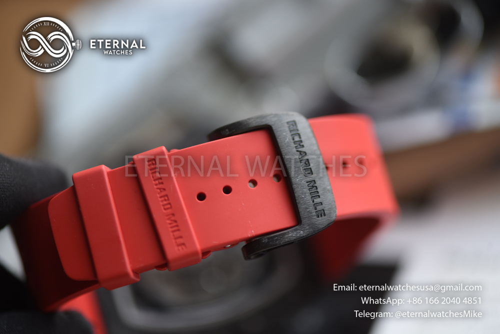 RICHARD MILLE - SUPER CLONE RM35-02 44.5mm Black NTPT/RU RMAL1 (Free Sprung)