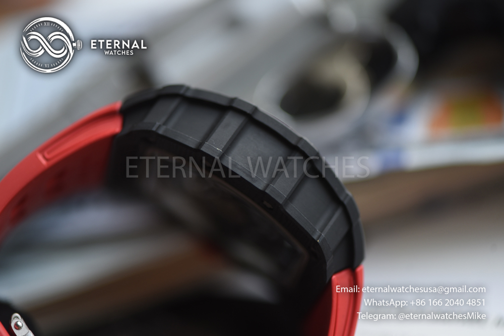 RICHARD MILLE - SUPER CLONE RM35-02 44.5mm Black NTPT/RU RMAL1 (Free Sprung)