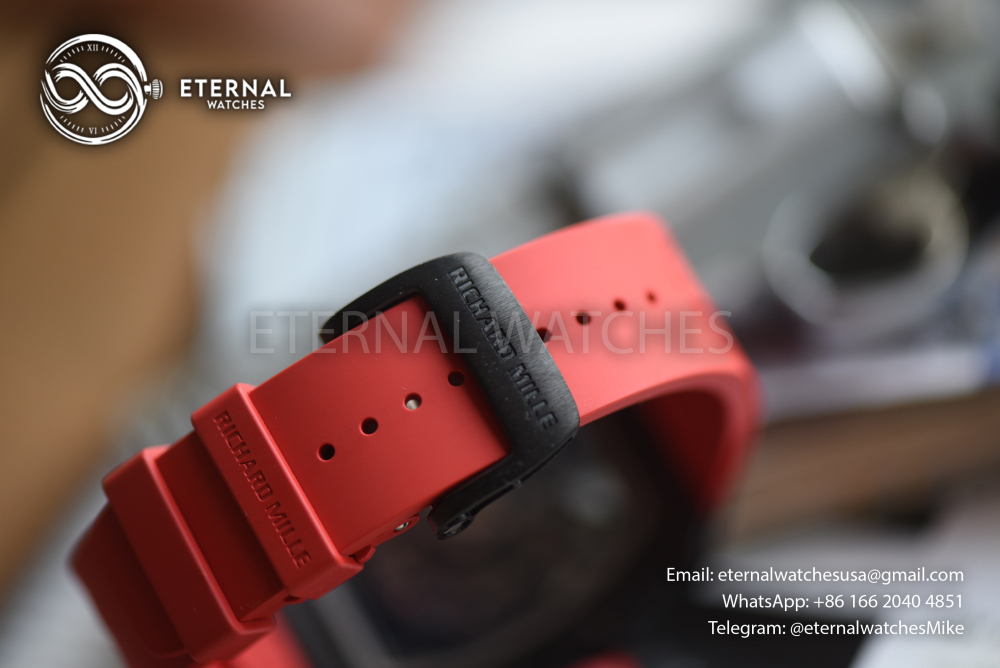 RICHARD MILLE - SUPER CLONE RM35-02 44.5mm Black NTPT/RU RMAL1 (Free Sprung)