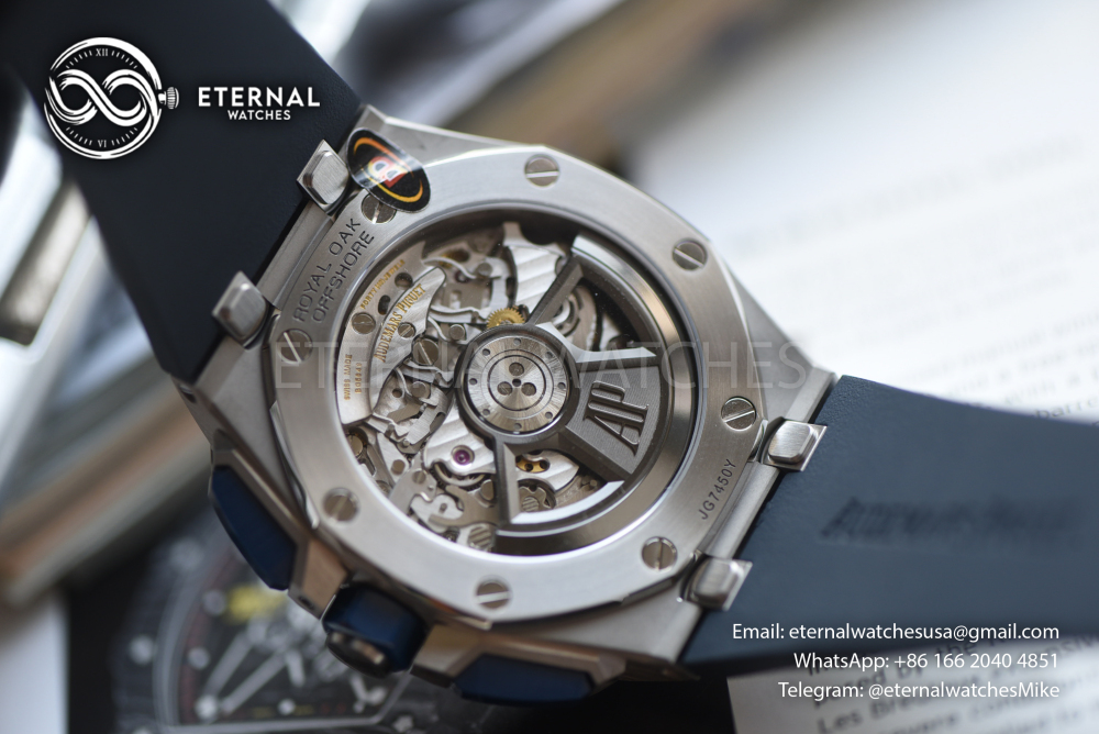 AUDEMARS PIGUET - SUPER CLONE Royal Oak Offshore 26420 43mm SS/RU Blue/Blue DDF DD4401
