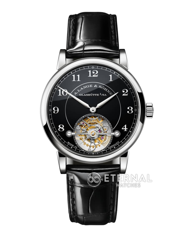 A. LANGE & SOHNE - SUPER CLONE 1815 Tourbillon 39.5mm SS/LE Black Dial