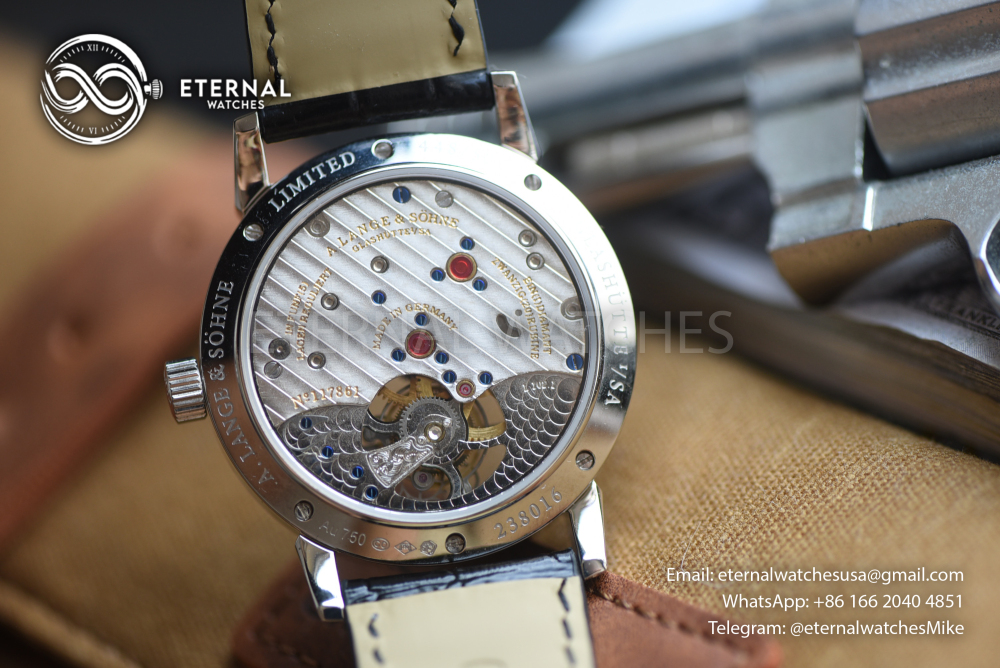A. LANGE & SOHNE - SUPER CLONE 1815 Tourbillon 39.5mm SS/LE Black Dial