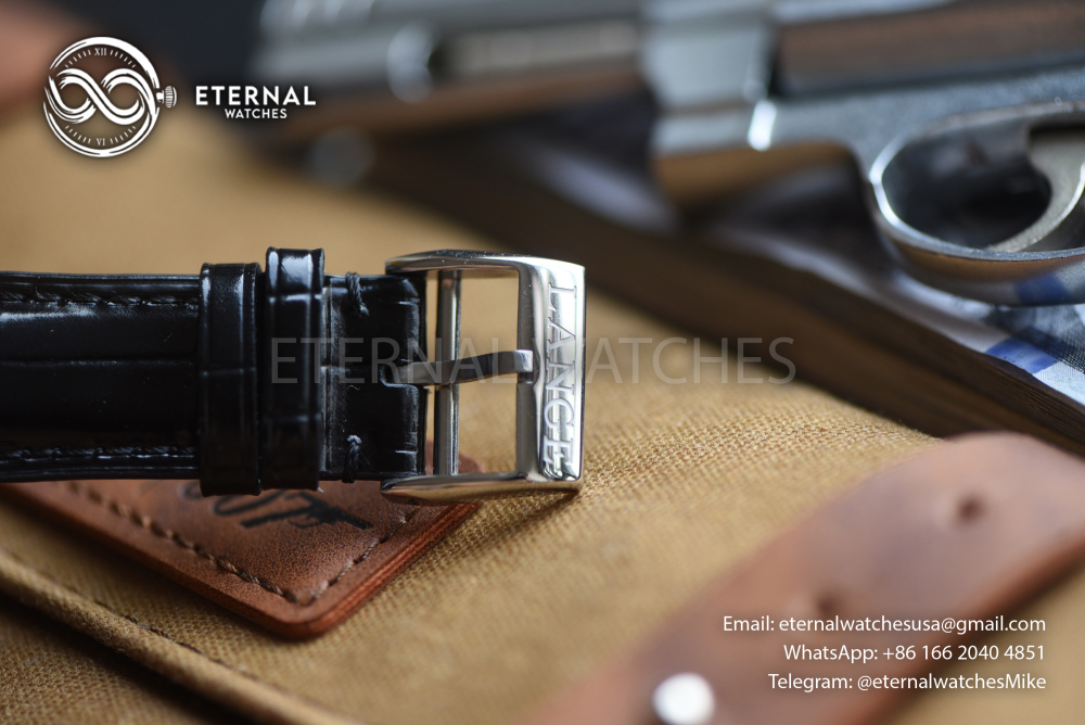 A. LANGE & SOHNE - SUPER CLONE 1815 Tourbillon 39.5mm SS/LE Black Dial