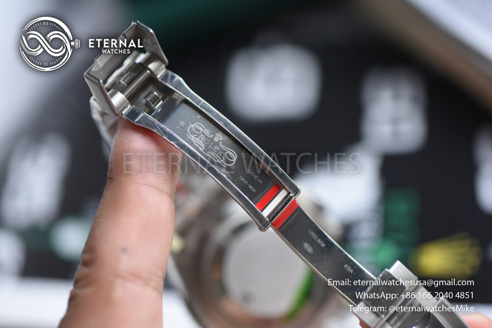 ROLEX - SUPER CLONE GMT Master II 126710 Bruce Wayne 40mm Jubilee SS/SS Black Dial VSF V3 DD3285 (Free Sprung)