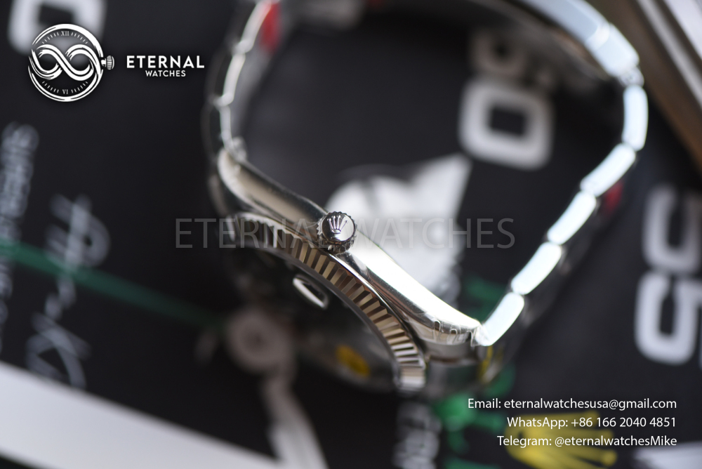 ROLEX - SUPER CLONE DateJust 126334 41mm SS/STK Green Dial Fluted V2 VSF 3235 (2026 Free Sprung)