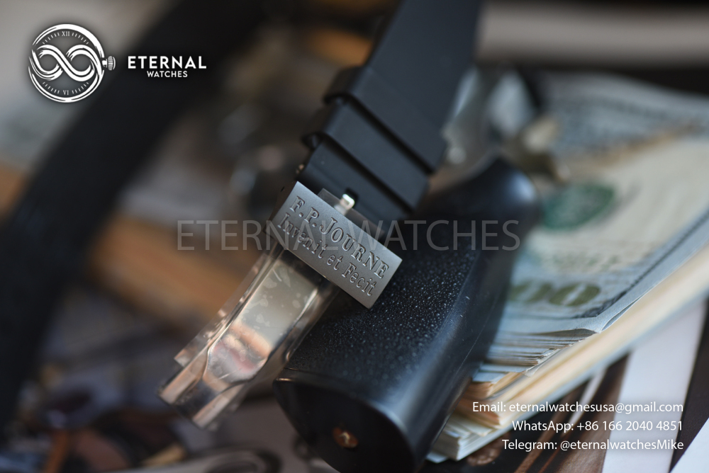 FP Journe - SUPER CLONE Élégante Titalyt 40mm SS/RU Black