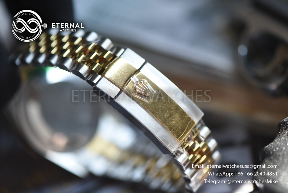 ROLEX - SUPER CLONE Datejust 126233 36mm Jubilee YG/SS MOP/Dia ARF DD3235