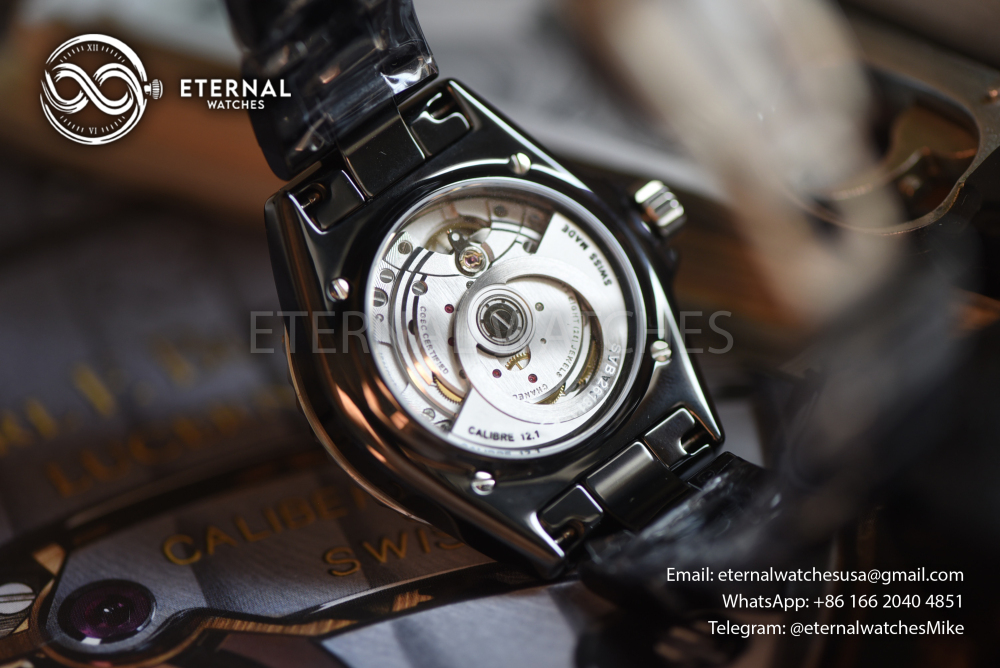 CHANEL - J12 38MM Cer/Cer Black/Dia BVF A12.1