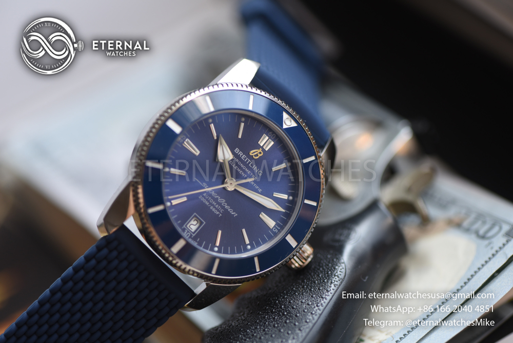 BREITLING - Super Ocean Heritage B20 42mm SS/RU Blue BLF A2824