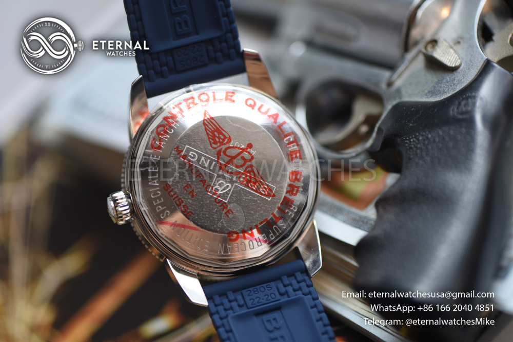 BREITLING - Super Ocean Heritage B20 42mm SS/RU Blue BLF A2824