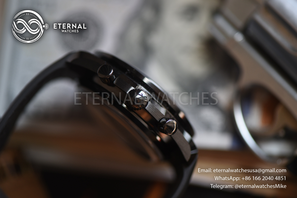 OMEGA - SUPER CLONE Speedmaster 44mm "Dark Side of The Moon" Black Ceramic/LE N1F A9300