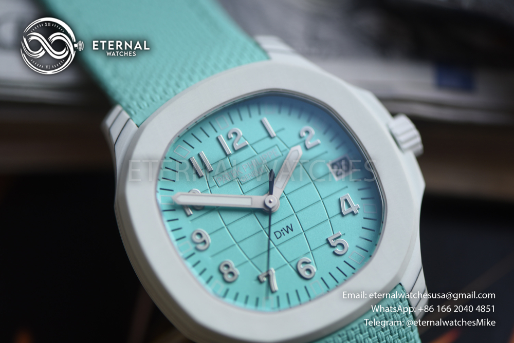 PATEK PHILIPPE - SUPER CLONE Aquanaut CarboQuartz “CELESTE” (5167 Base Custom DiW)