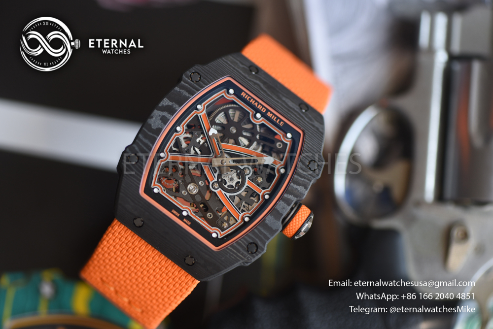RICHARD MILLE - SUPER CLONE RM67-02 Mc Laren Extra Flat UMI V3 (Updated Version)