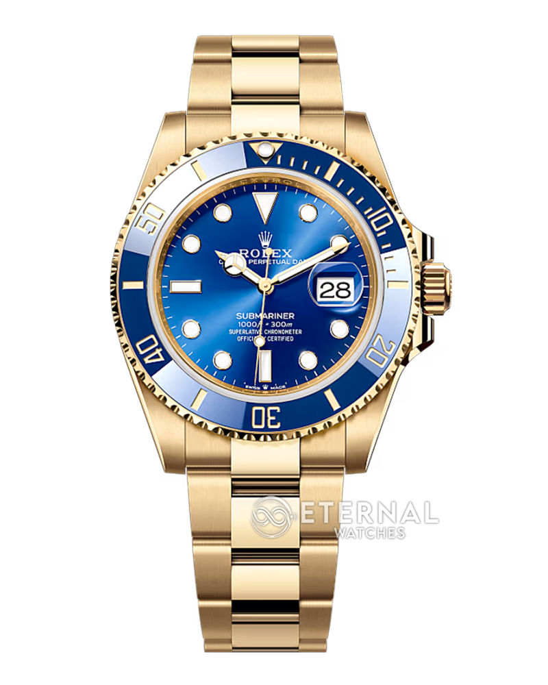 ROLEX - SUPER CLONE Submariner 126618LB 41mm YG/YG Blue Dial VSF V2 DD3235 (Weight Adjusted）