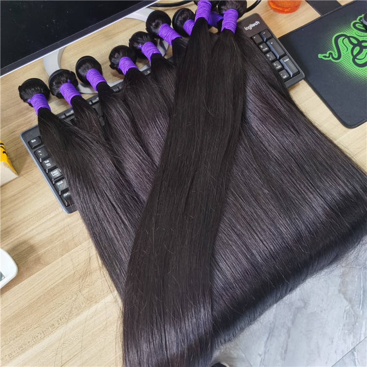 ola hair 12A Grade Unprocessed Peruvian Virgin Hair Yaki Straight Hair Bundles Wholesale Human Hair Bundles