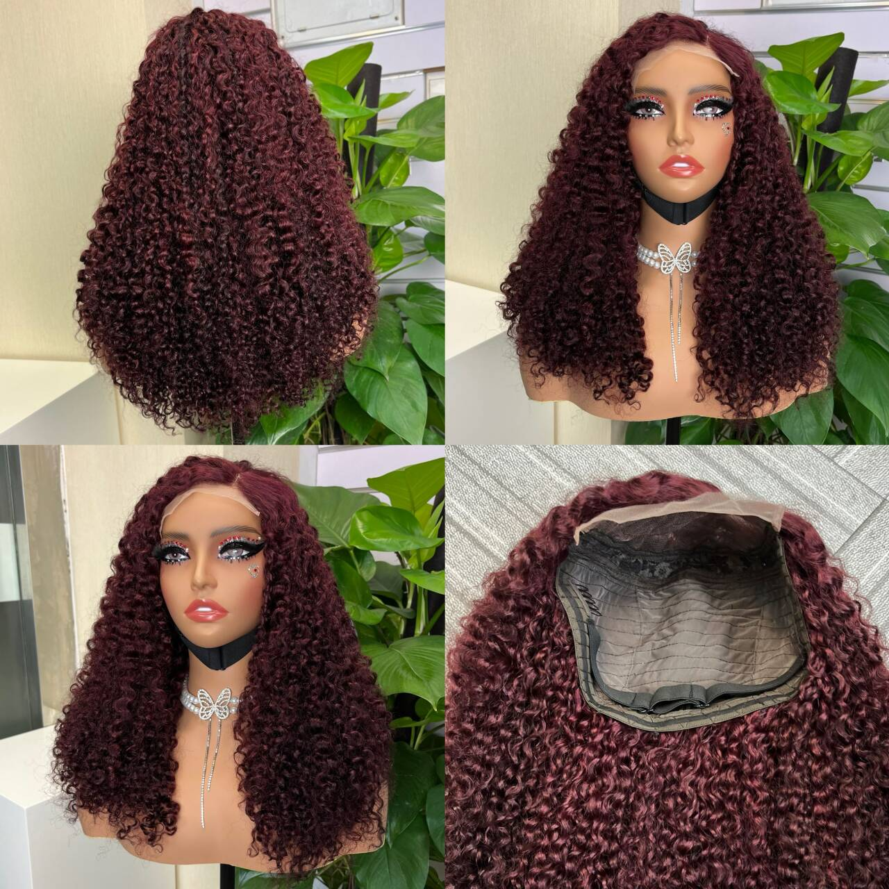 Ola   hair  Factory Wholesale Price Cuticles Aligned Short Retro Pixie Cut Curly Bob Wig For Black Women 100% Human Hair Wigs