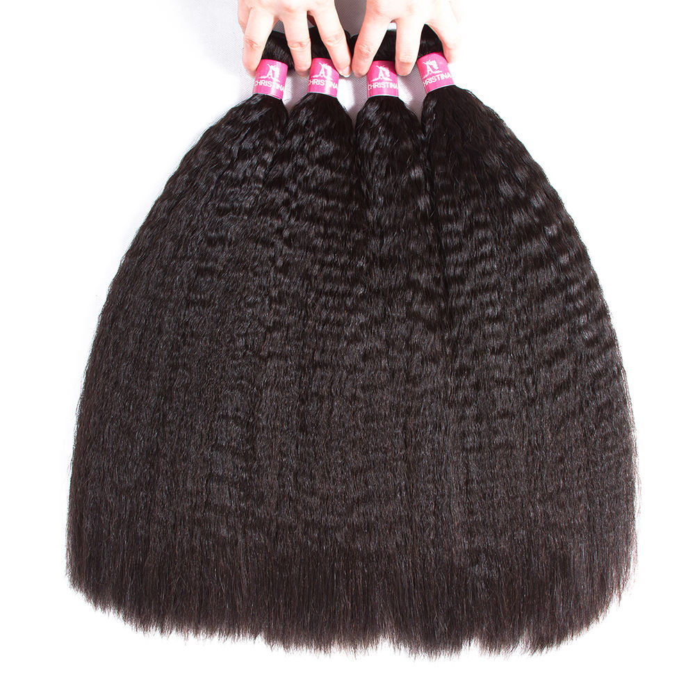 ola hair Brazilian Kinky Straight Human Hair Lace Front Wig Full Enough Wholesale Africa Kinky Straight Human Hair Wigs With Baby Hair