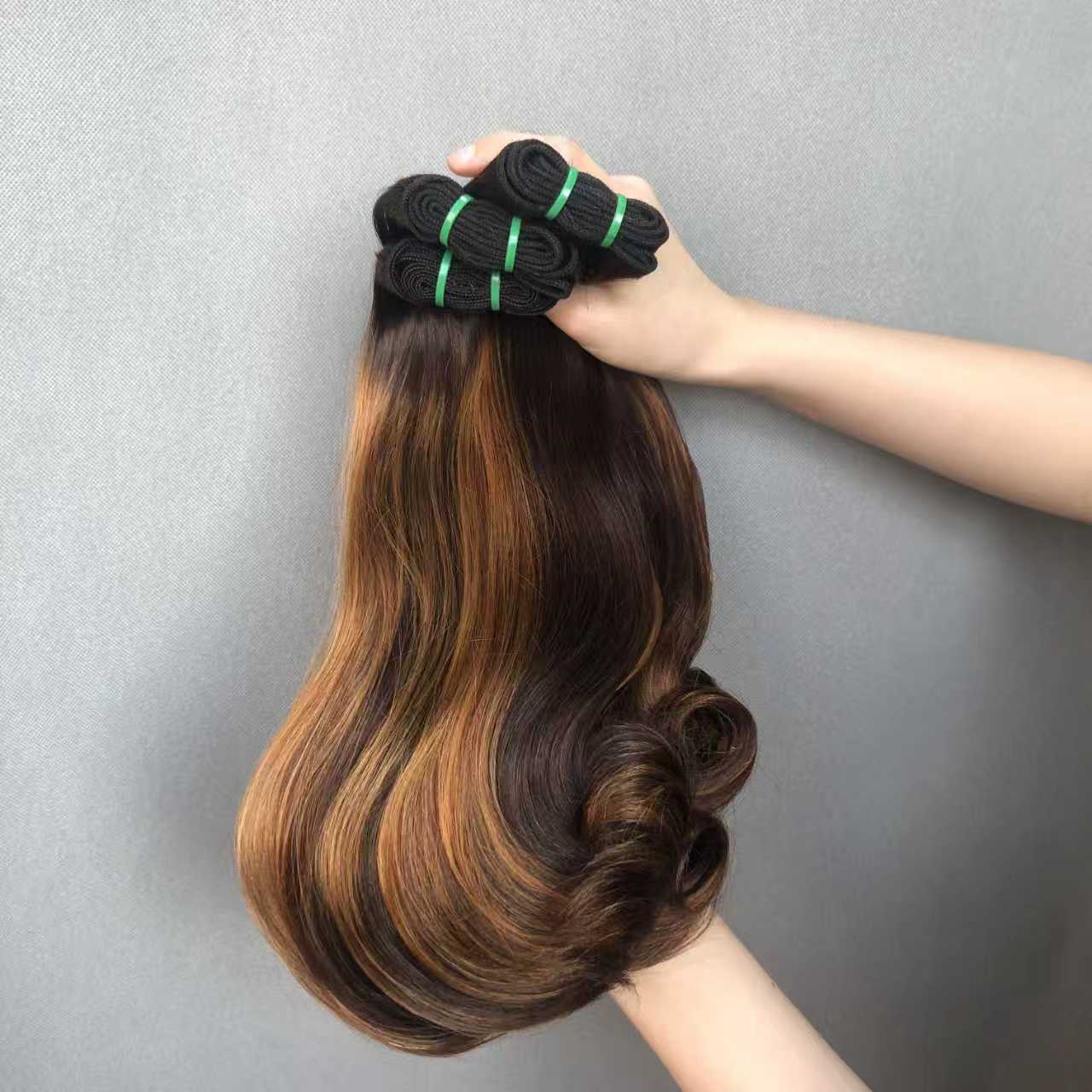 Super Double Drawn 100% Unprocessed Human Hair Weave Egg Roll Curly Raw funmi Indian Cuticle Aligned Hair