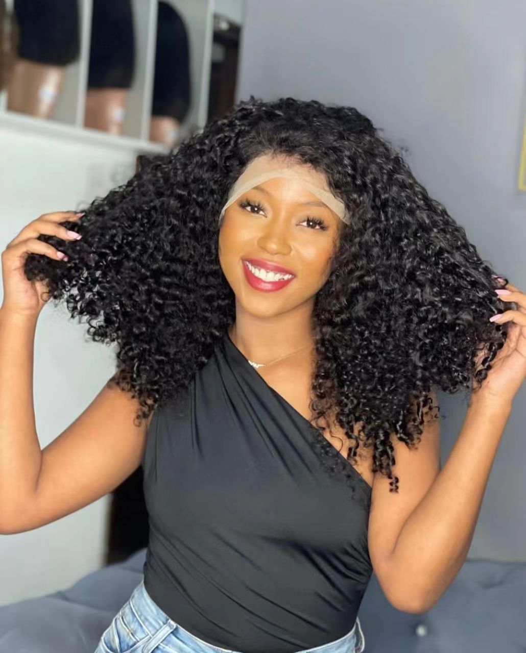 Ola   hair     100% human hair wigs brazilian hair