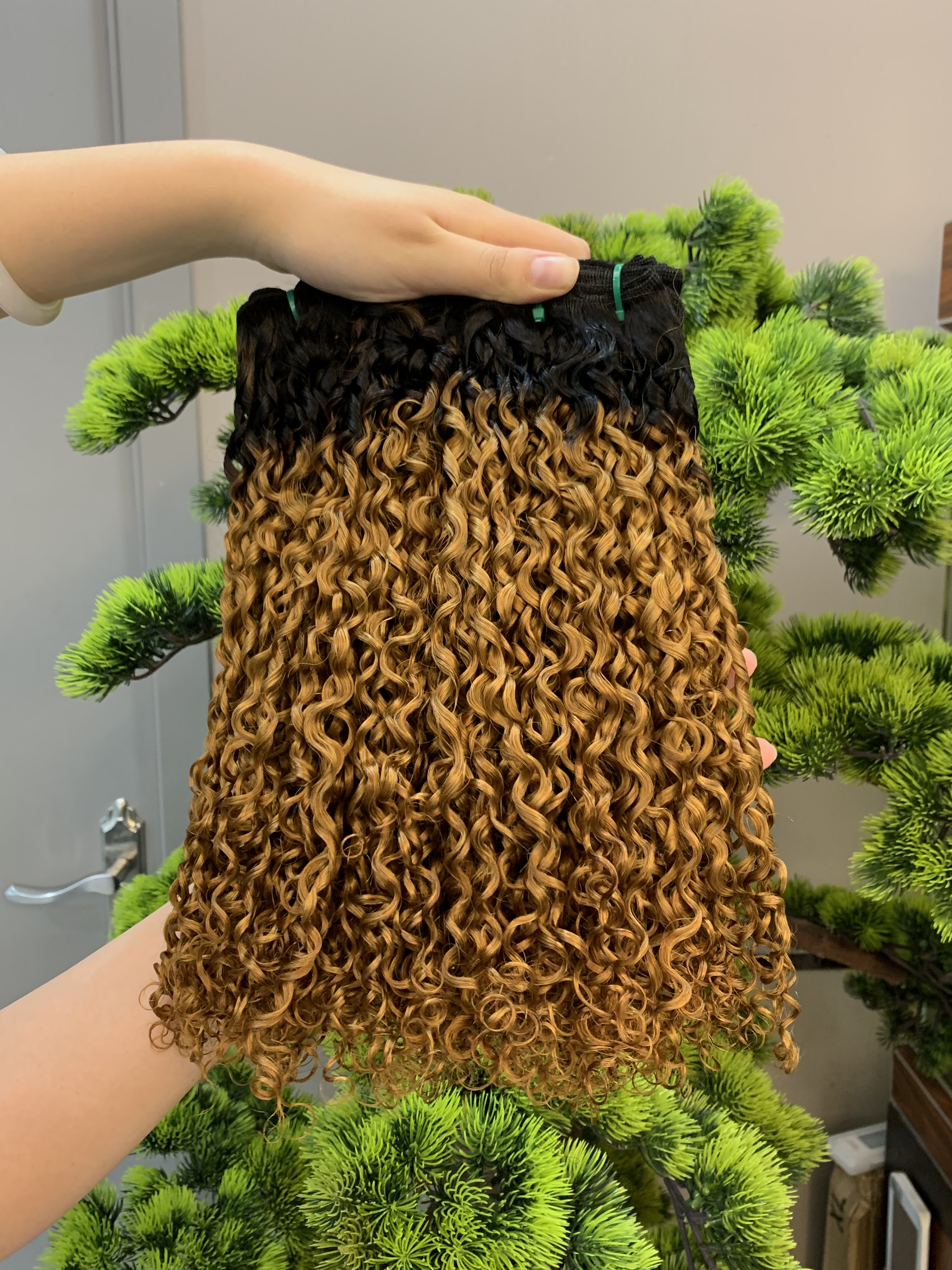 ola hair 13A Healthy soft pixie curly Hair Bundles Raw Indian hair weaving virgin cuticle aligned human hair