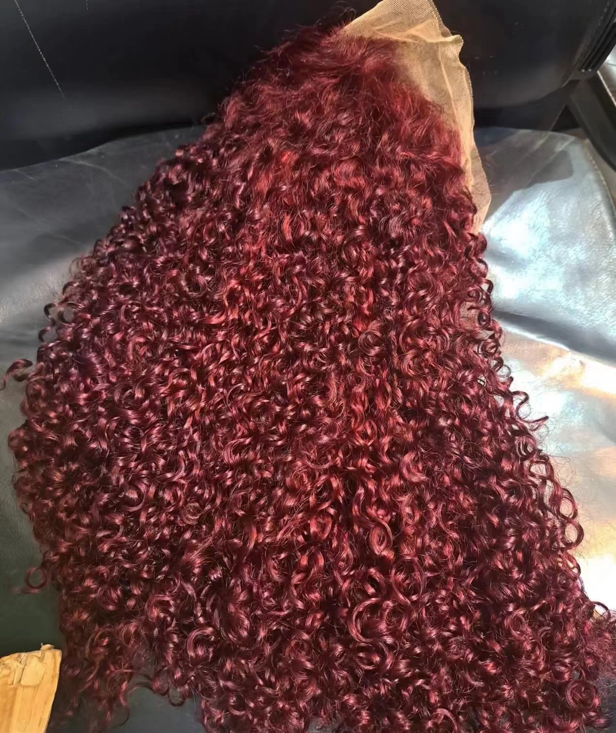 Ola   hair   Wholesale high quality curly pixie cut virgin hair for black women natural hair lace front human hair wigs