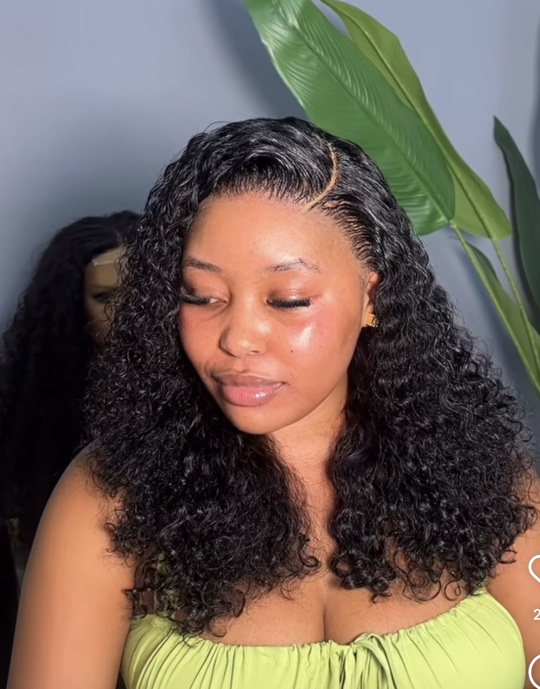 Ola   hair    12A cuticle aligned Brazilian Human Hair Fummi Curly Extension pixie curl super double drawn hair