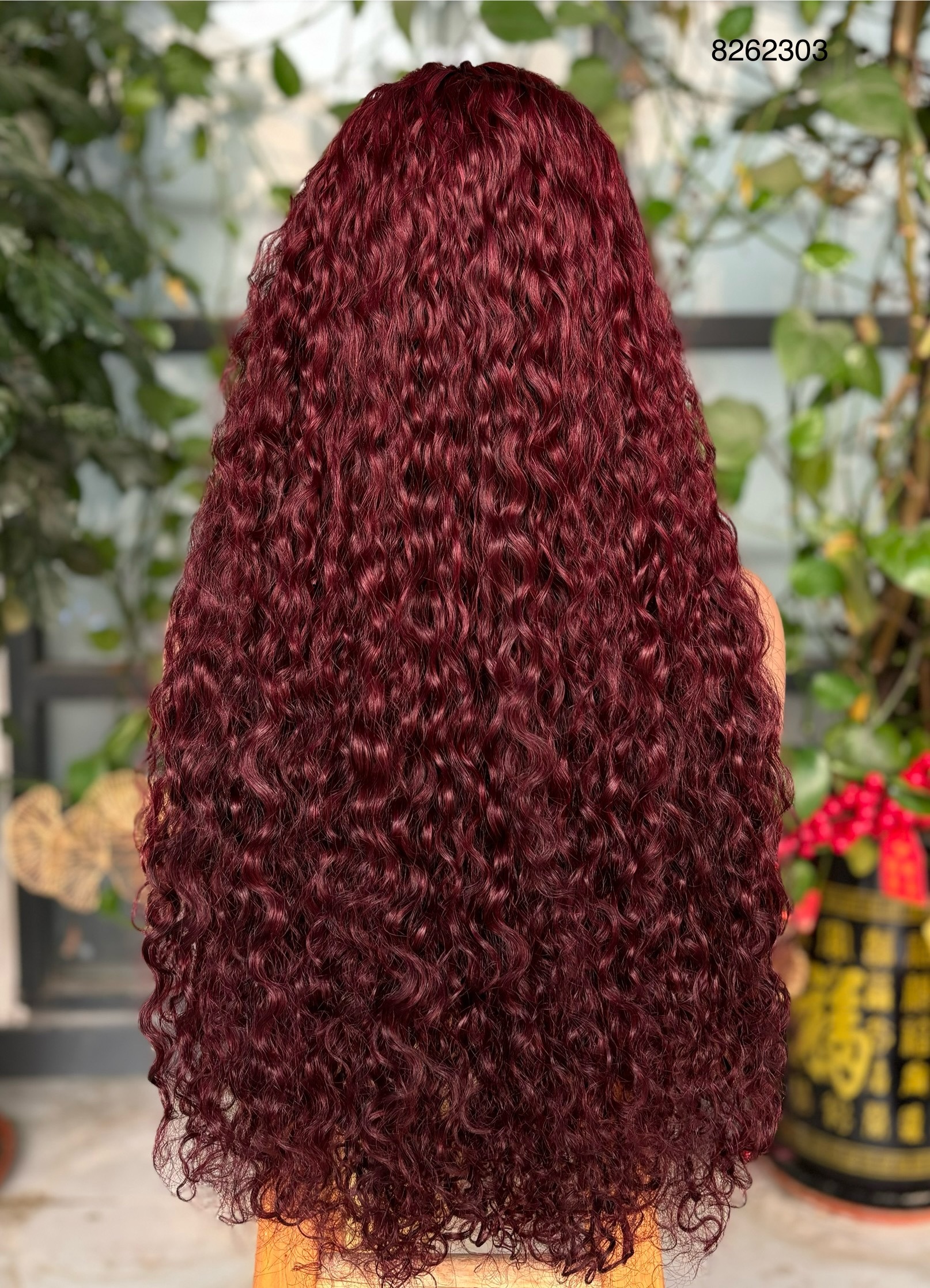 Ola   hair    Pixie curly super double drawn hair 99j color Brazilian virgin cuticle human hair vendor