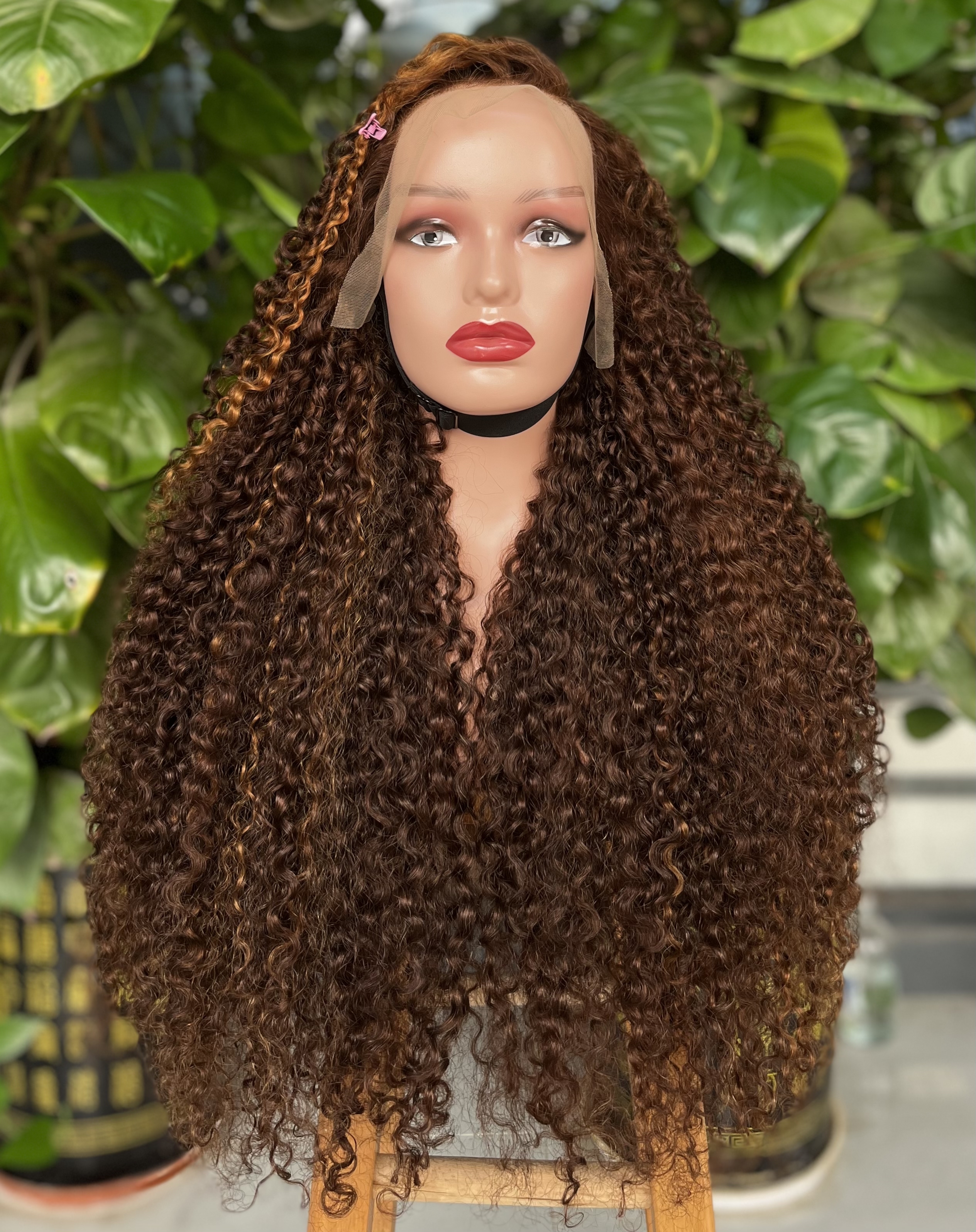 Hot selling 13A SDD highlight color pixie curl super double drawn funmi one donor virgin cuticle aligned human hair extension