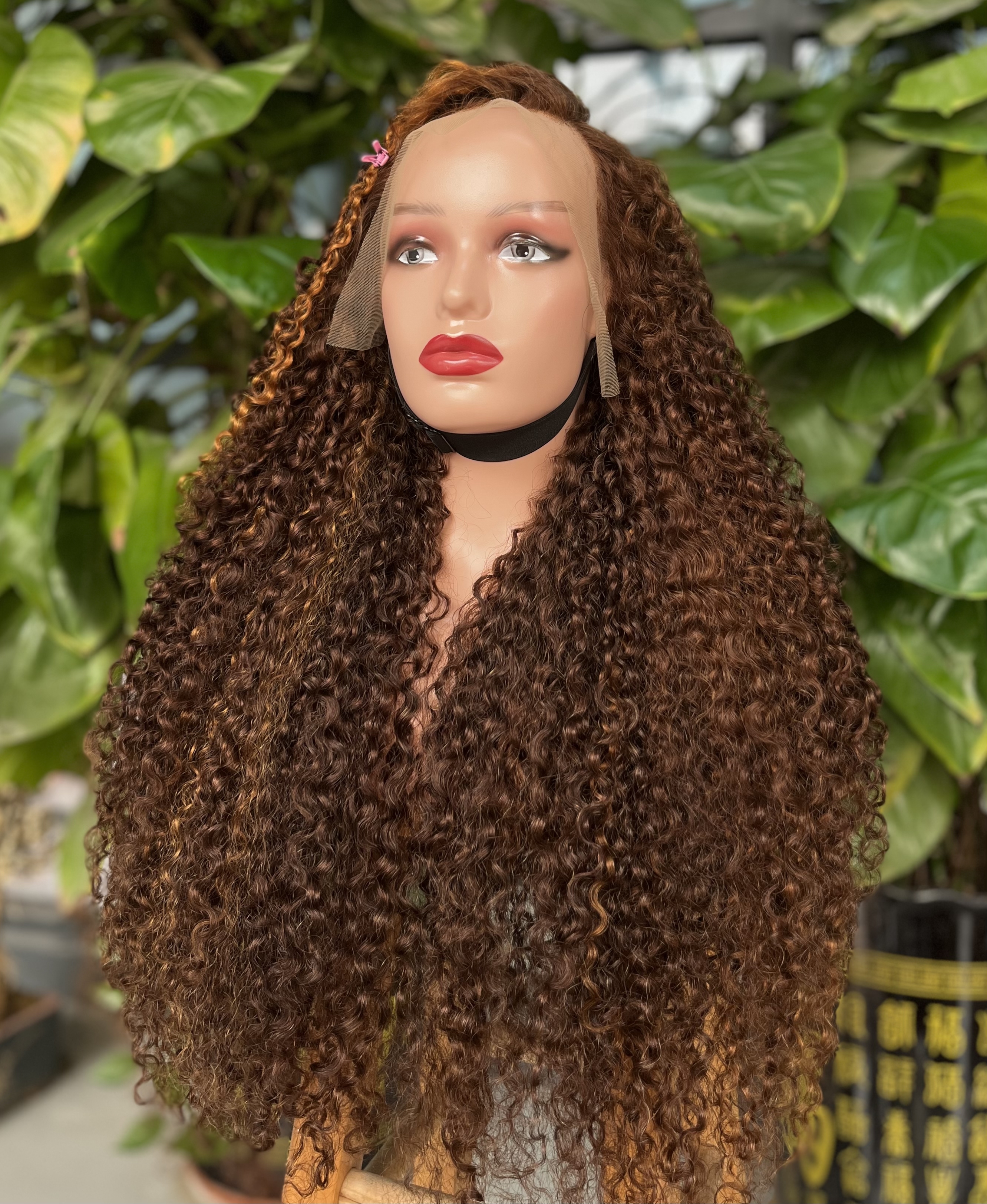 Hot selling 13A SDD highlight color pixie curl super double drawn funmi one donor virgin cuticle aligned human hair extension