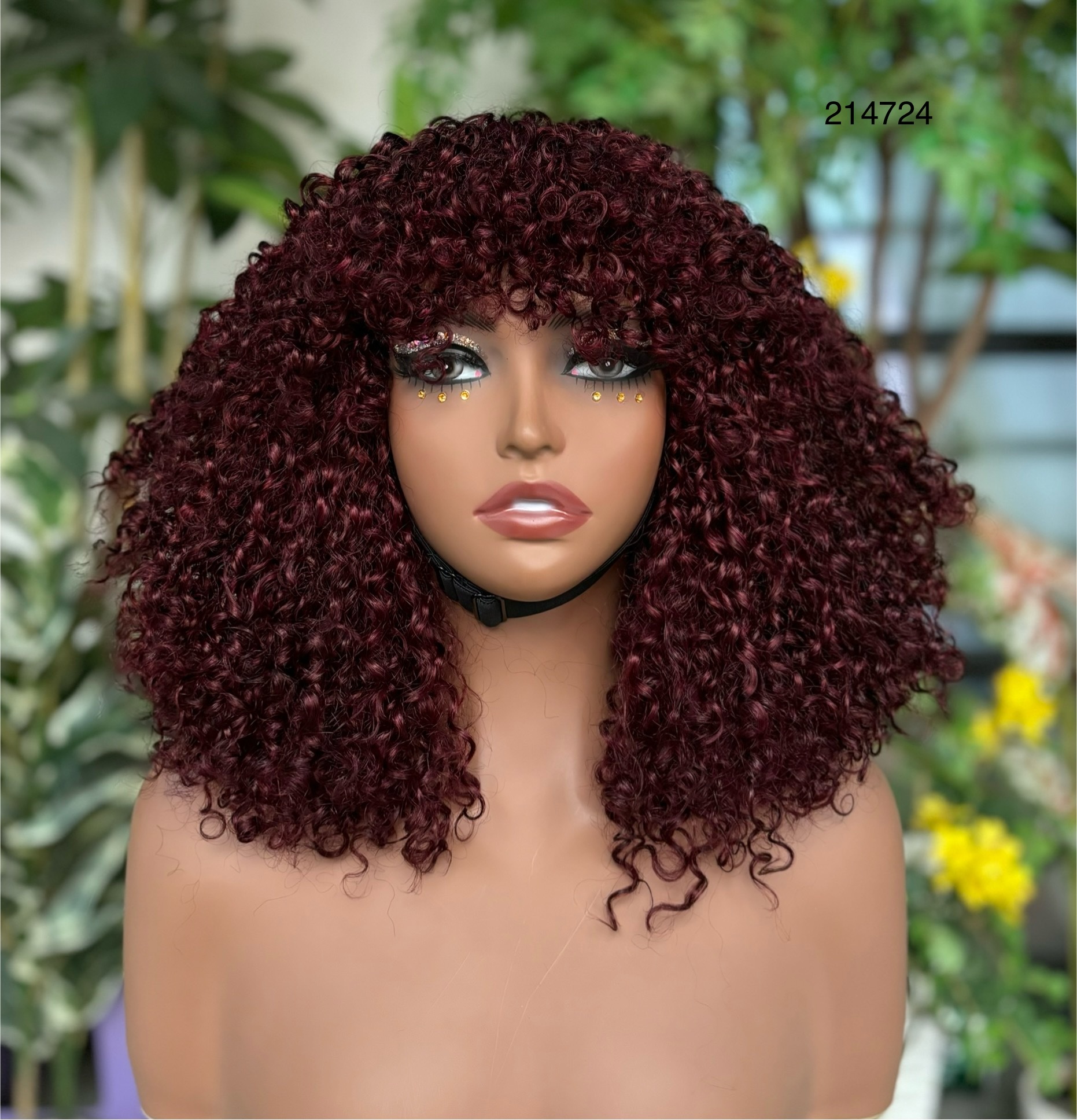 Ola   hair   No lace 99j color elf roll