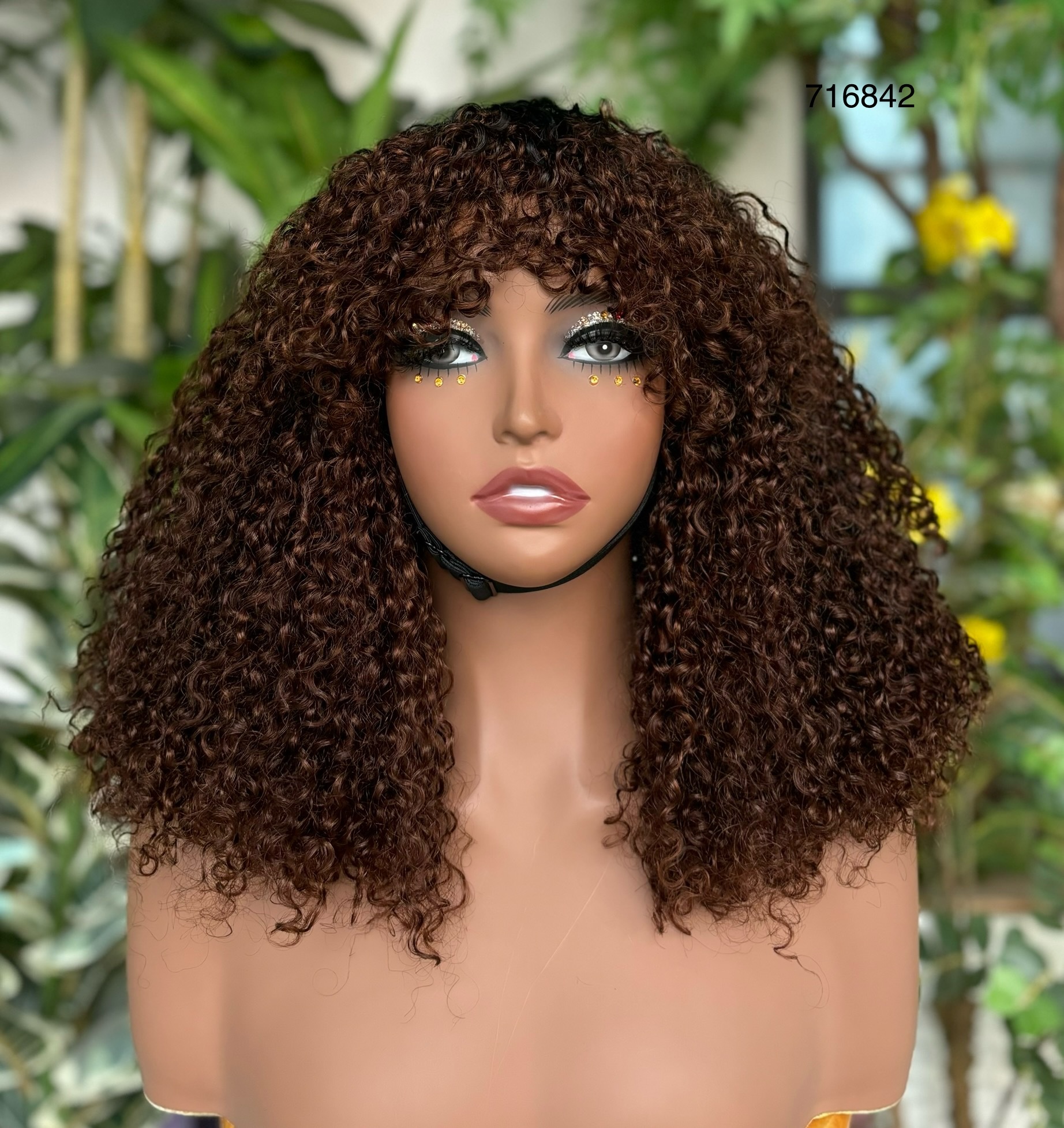 Ola   hair      No lace 16 inch color 1b/4 elf roll