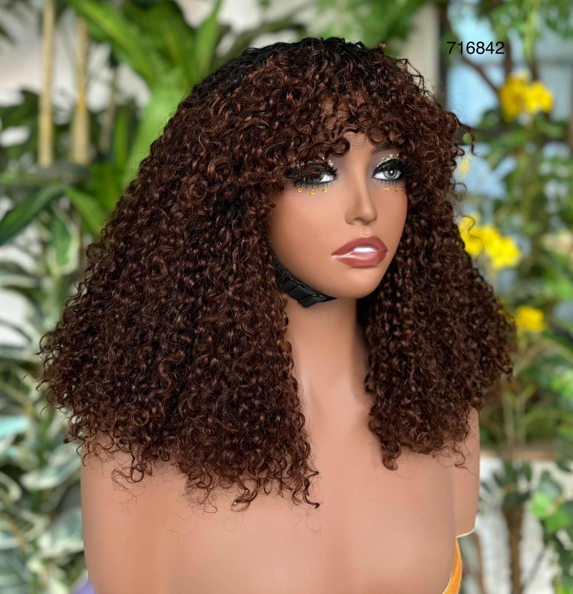 Ola   hair      No lace 16 inch color 1b/4 elf roll