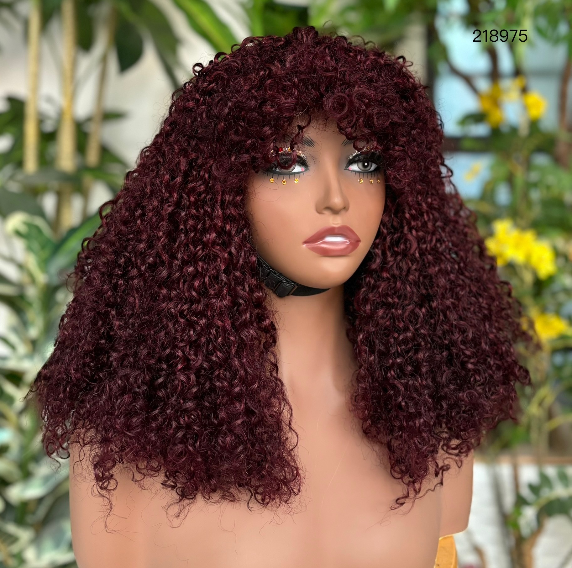 Ola   hair    No lace 18 inch 99j color elf roll