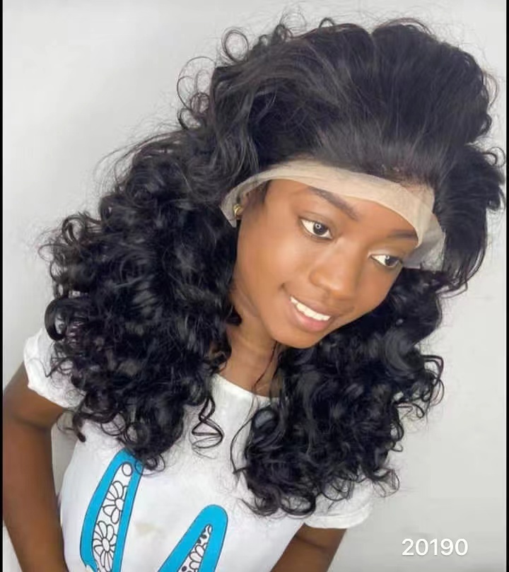Ola   hair     egg curl human hair with closure
