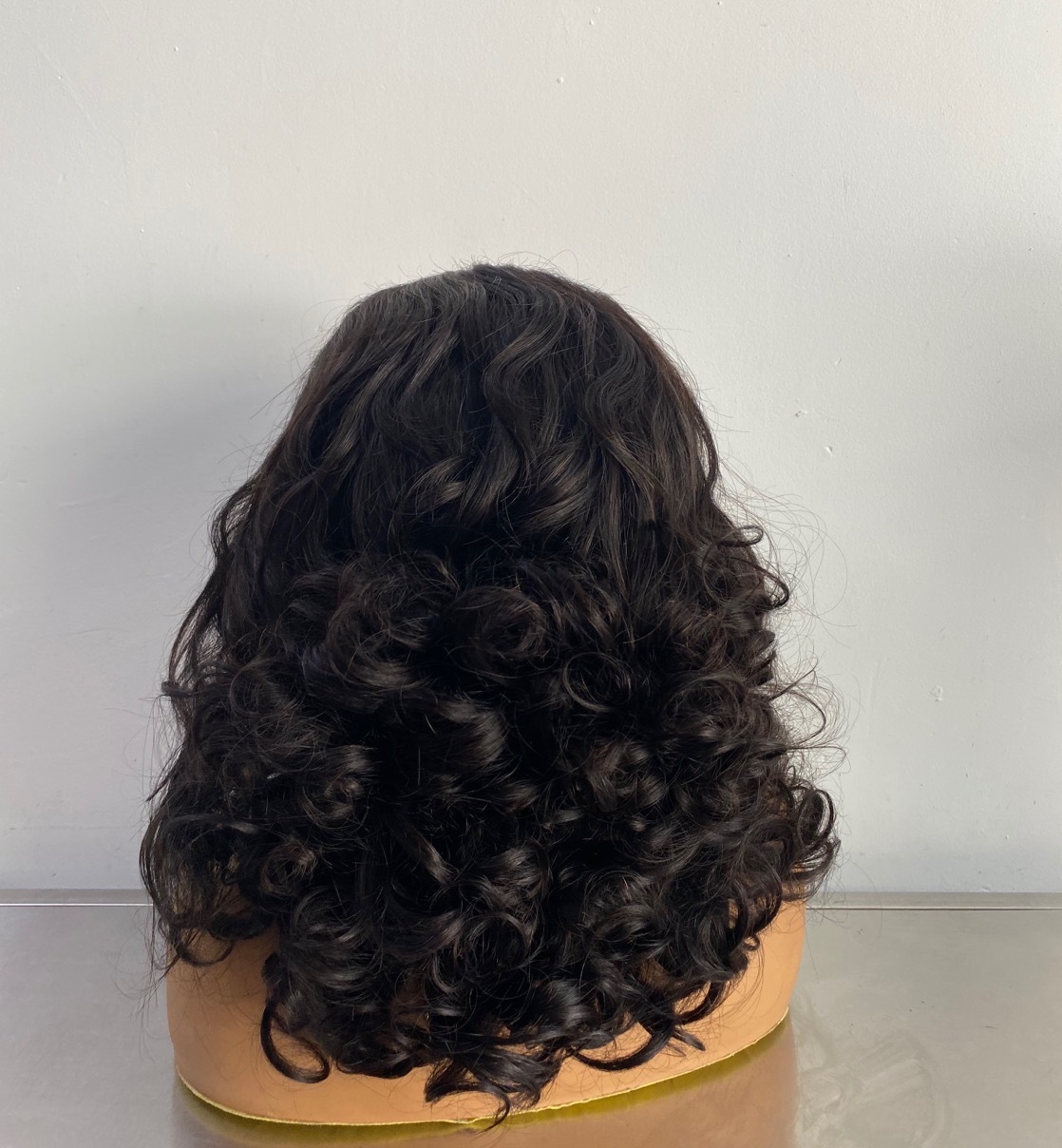 Ola   hair   Raw Unprocessed Super Double Drawn 1b/99J Egg Curly Hair Bundles Raw Indian funmi hair virgin cuticle aligned human hair