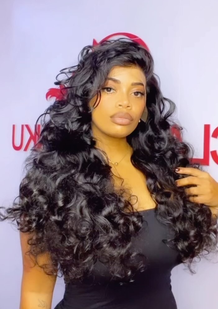Ola   hair     Super Double Drawn 100% Unprocessed Human Hair Weave Egg Roll Curly Raw funmi Indian Cuticle Aligned Hair