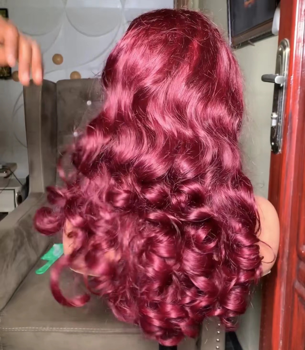 ola   hair  12a high-density high-quality egg roll wig
